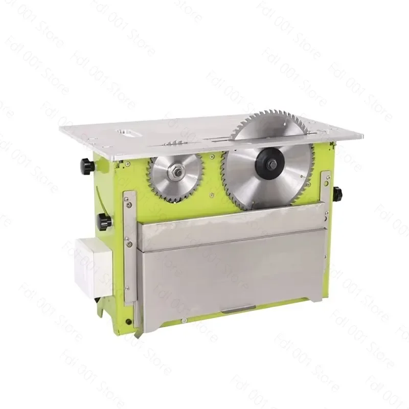 Electric Dust-Free Composite Wood Table Saw Multifunctional Woodworking Sliding Table Saw Integrated Precision Cut Saw