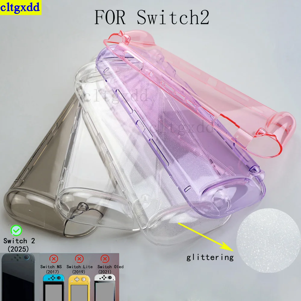 

Cltgxdd 1piece is suitable FOR Switch 2 controller handheld game console TPU transparent protective case shockproof shell