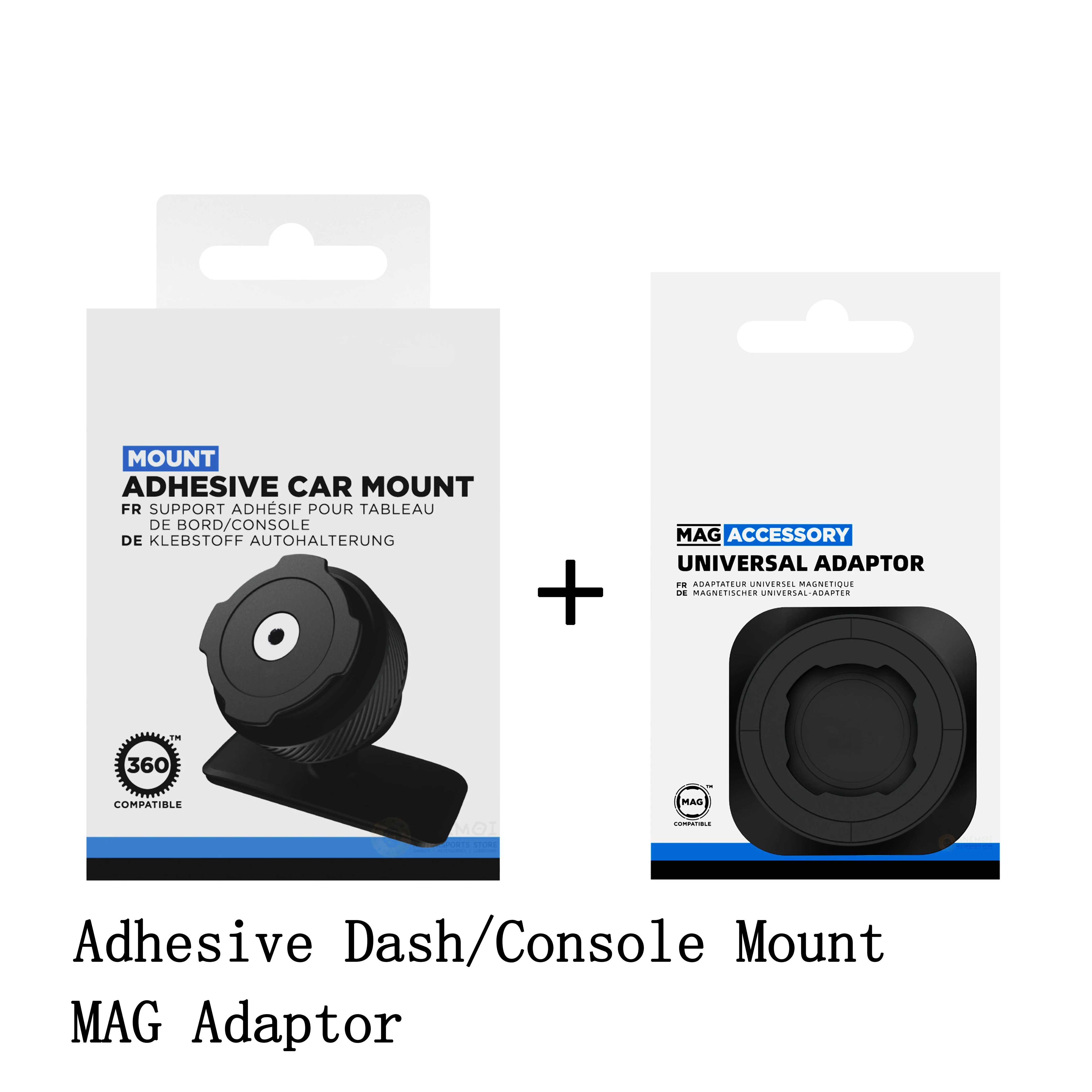 

Car Phone Mount Kit Adhesive Dash/Console Mount MAG Adaptor