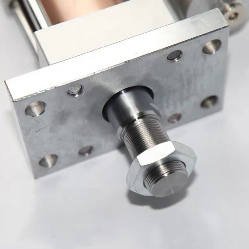 MPT 1T bis 10T Bohrungsgröße 63-100mm Druck Doppeltwirkender Standard Pneumatischer Hydraulischer Gas-Flüssigkeits-Druckverstärkerzylinder – Detail 4