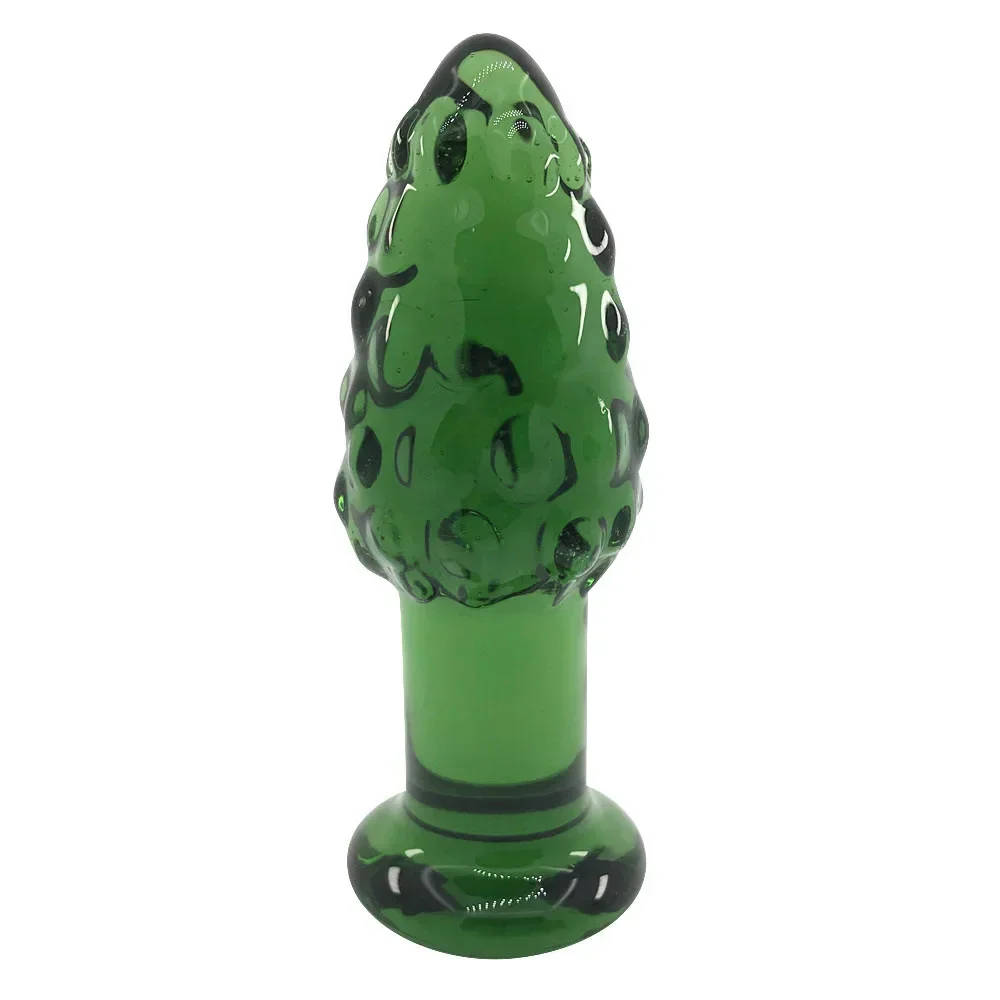 Glass Anal Beads Butt Plug Anus Backyard Beads Adult Anus Masturbation Ass Prostate Massager Erotic Intimate Goods Shop