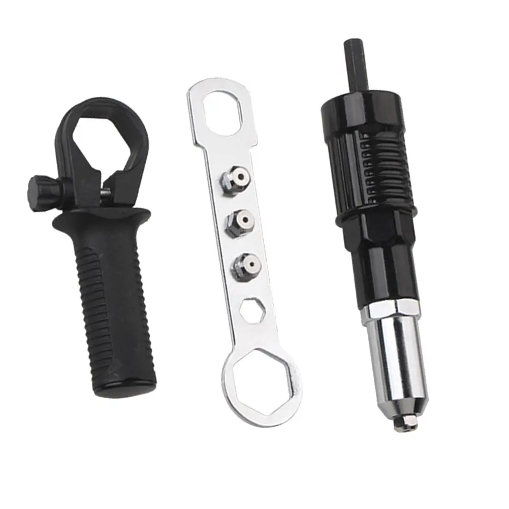 Metal Rivet Adapter Set for Electric Riveting Machine Heavy Duty Core Pulling Riveter Conversion Tool