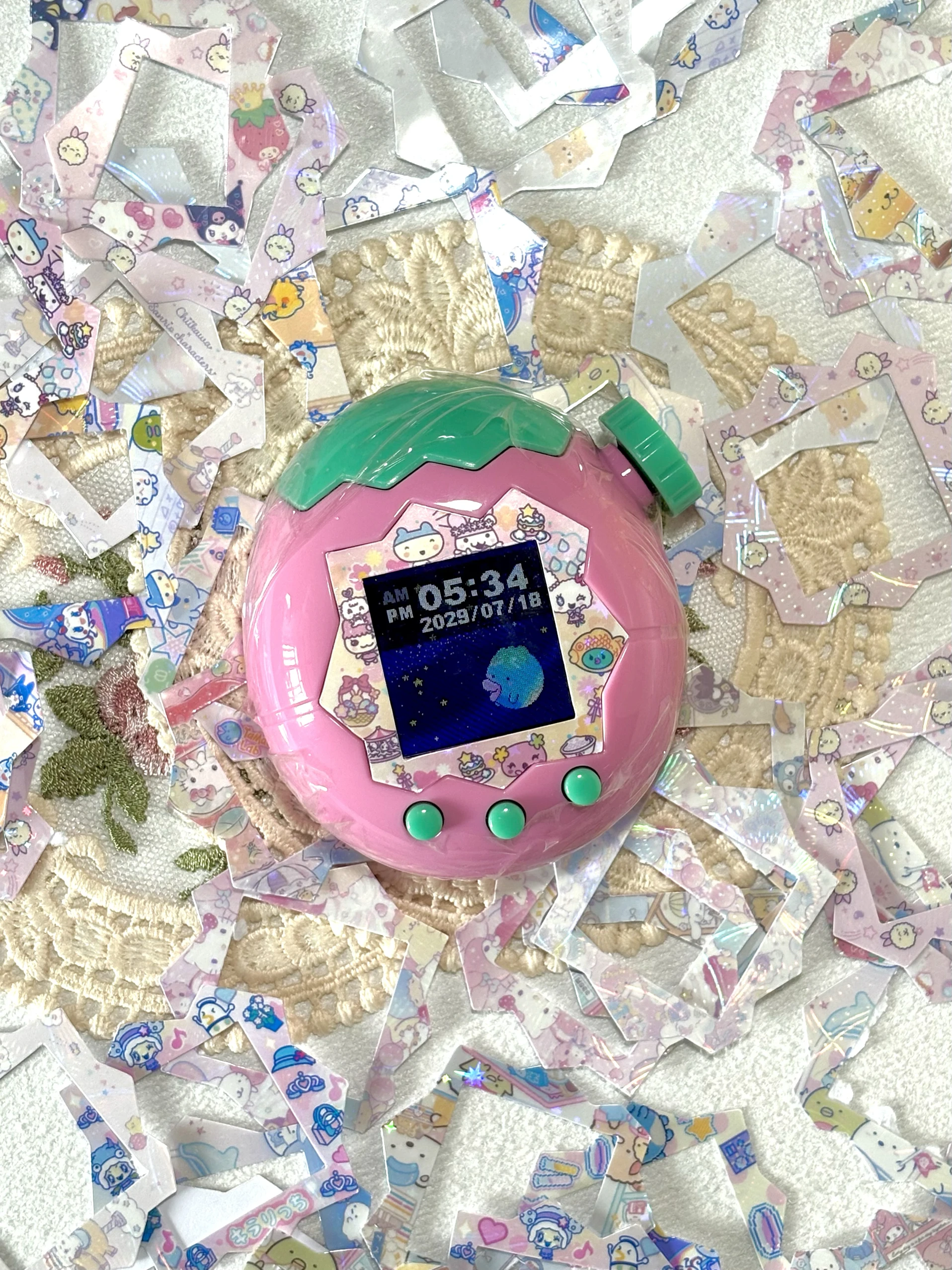 【Original】 Tamagotchi Paradise - Phone Accessories Doll reseña y precio