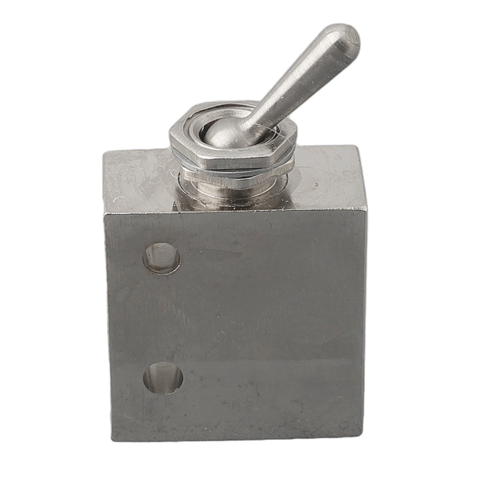 Pneumatic Button Valve 2 Position 3 Way Model TAC2-31V for Toggle Lever Actuated Control in Industrial Air Pressure Systems