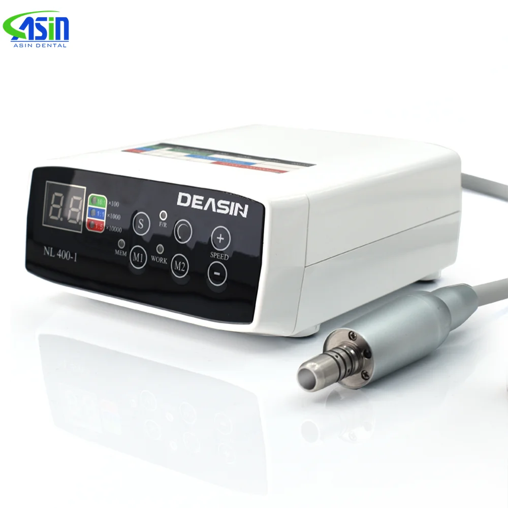 Brushless Dental Electric Micromotor Clinical LED Micro Motor Work With 1:1 1:5 16:1 Contra Angle Dentist instrument Equipment