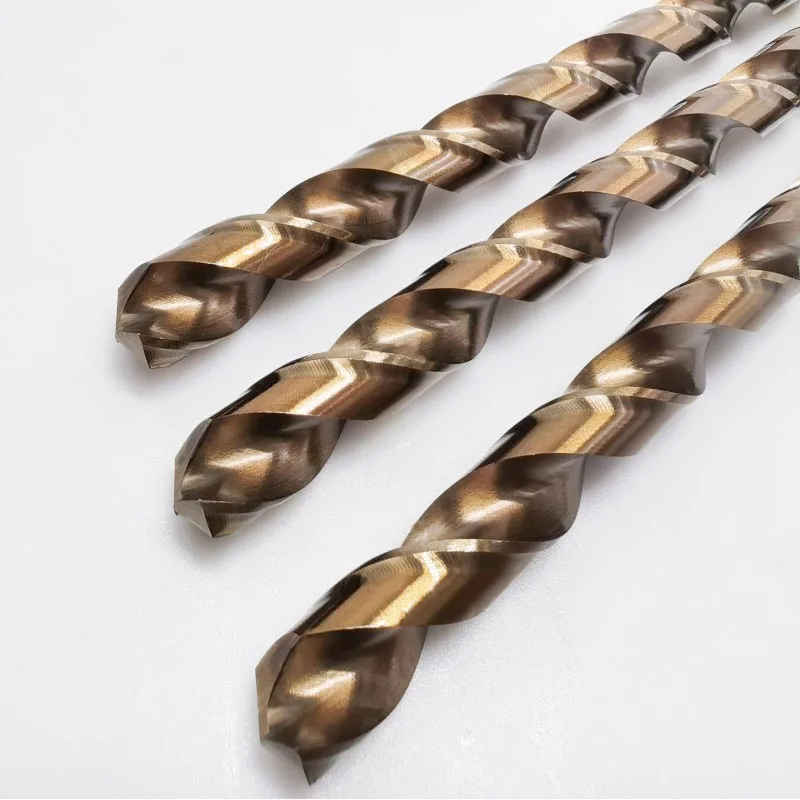 Lengthen Cobalt HSS-Co Straight Shank Twist Drill Bit M35 High Speed Steel Drill Bit For Stainless Steel Alloy Steel Cast Iron