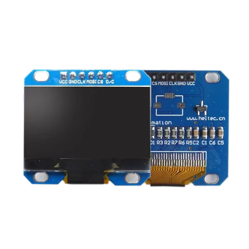 

SPI 0.96 Inch Yellow and Blue Two-color White Blue 128*64 OLED Module LCD Screen MP3 Heltec