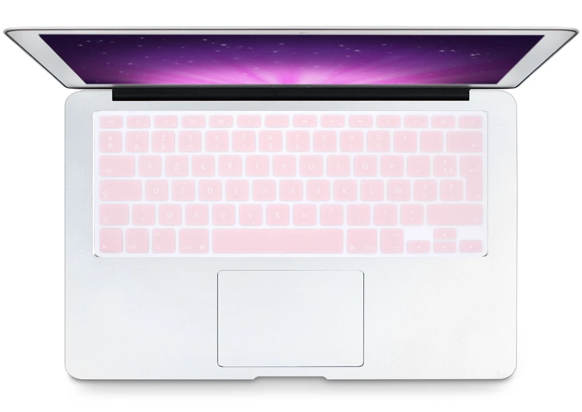HRH AZERTY French Keyboard Cover EU for Mac Air 13\
