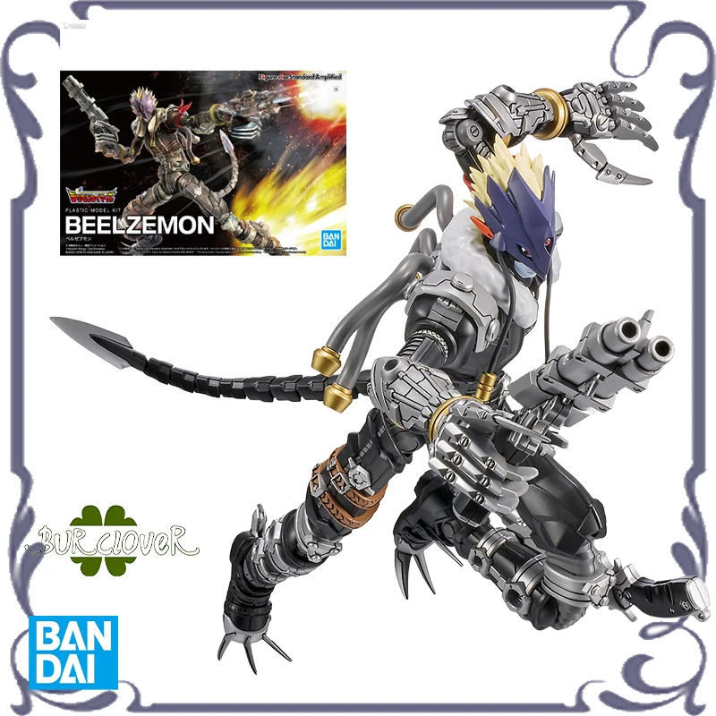 

BANDAI Original Figure-rise Standard Amplified Series BEELZEMON Anime Action Figure Assembly Model Toys Collectible Gifts