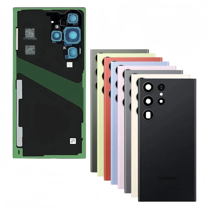 

Replacement back cove for Samsung Galaxy S23 ultra SM-S918B/DS SM-S918U SM-S918U1 SM-S918W phone back cover rear housing glass