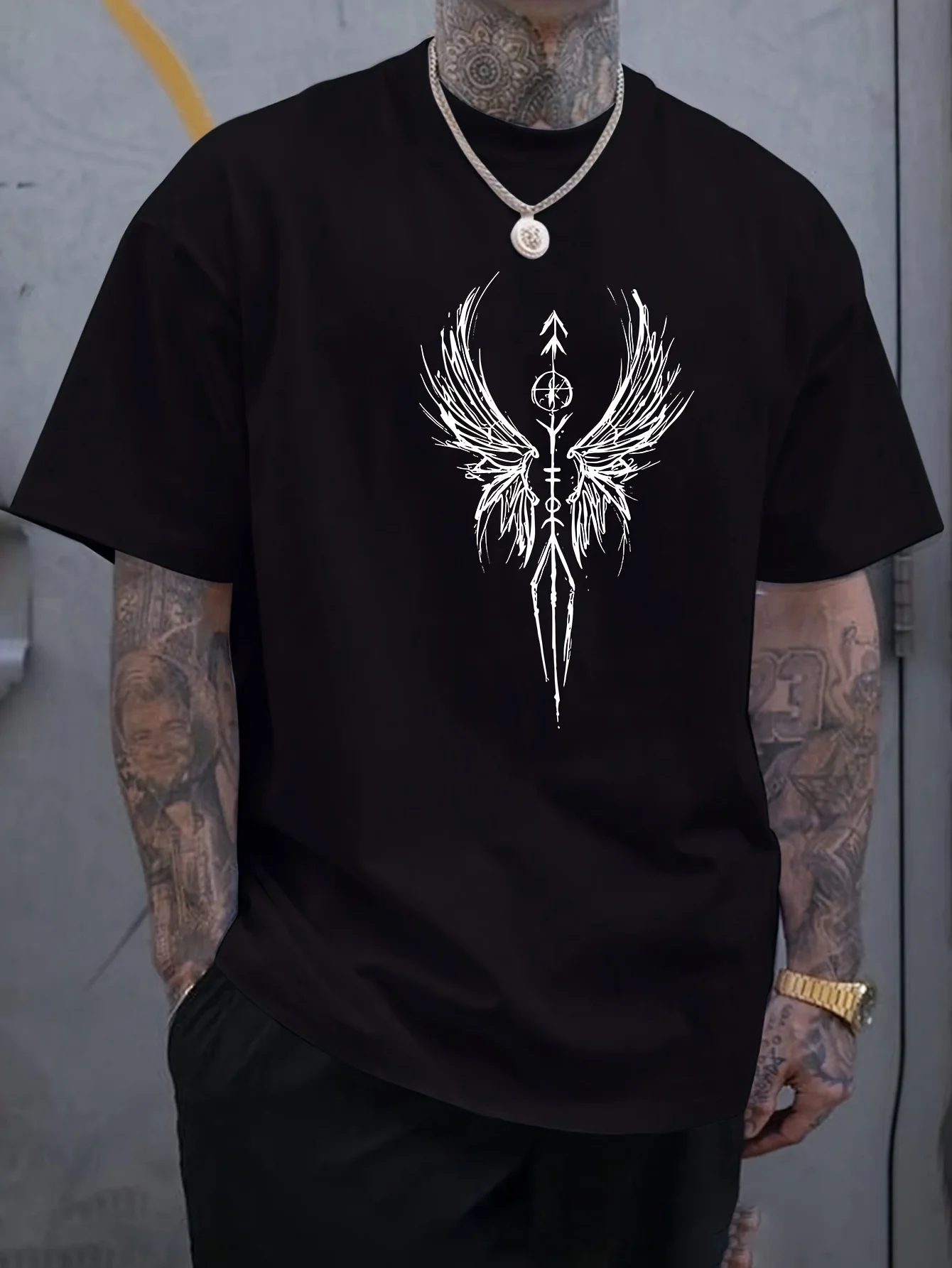 2026 Trendy Street T-shirt For Men Plus Size Short Sleeve T-shirt Clothing Fashion Breathable Loose Men's O-Neck T-shirt Tops