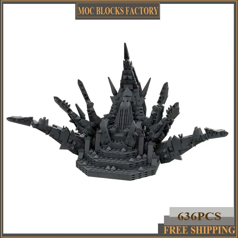 

Звездный фильм Moc, строительные блоки, модель трона императора, технология, знаменитые сцены, кирпичи, сделай сам, сборка, строительная игрушка, подарок на праздник