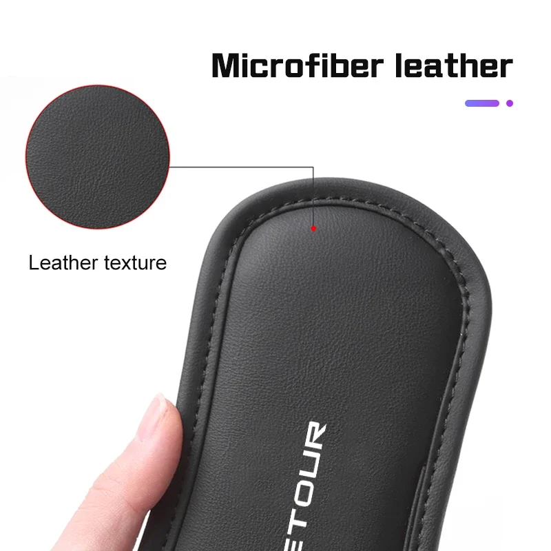 For Chery Jetour X70 X70SM X90 X95 DASHING i-DM T2 T3 Car Elbow Rest Pad Armrest Protective Mat PU Leather Cushion Accessories