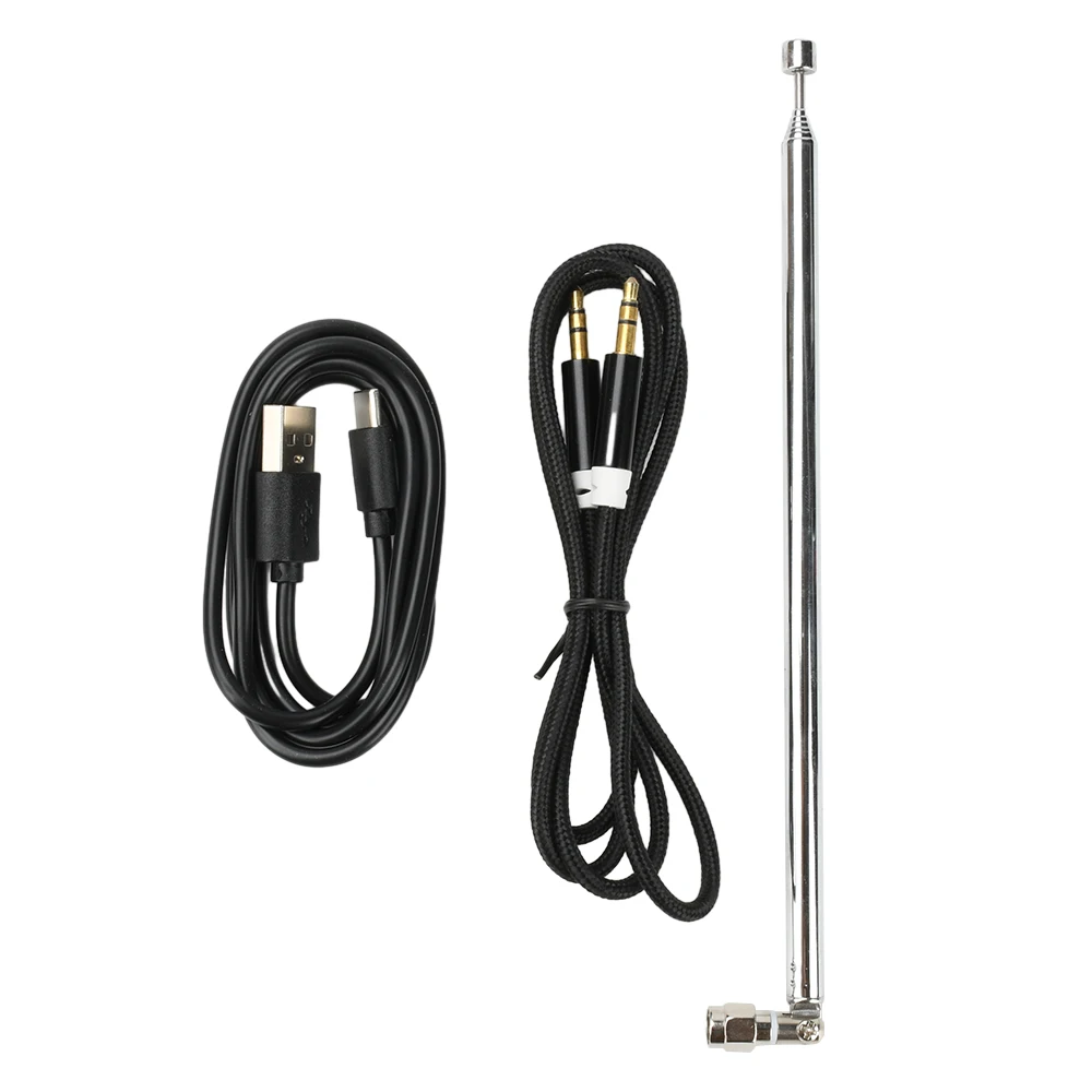 2000 Meter FM-Sender 0,5W Digitalanzeige FM-Sender Stereo 76-108MHz Typ-C Kirchen-Autoradio-Sender Campus-Station – Detail 10