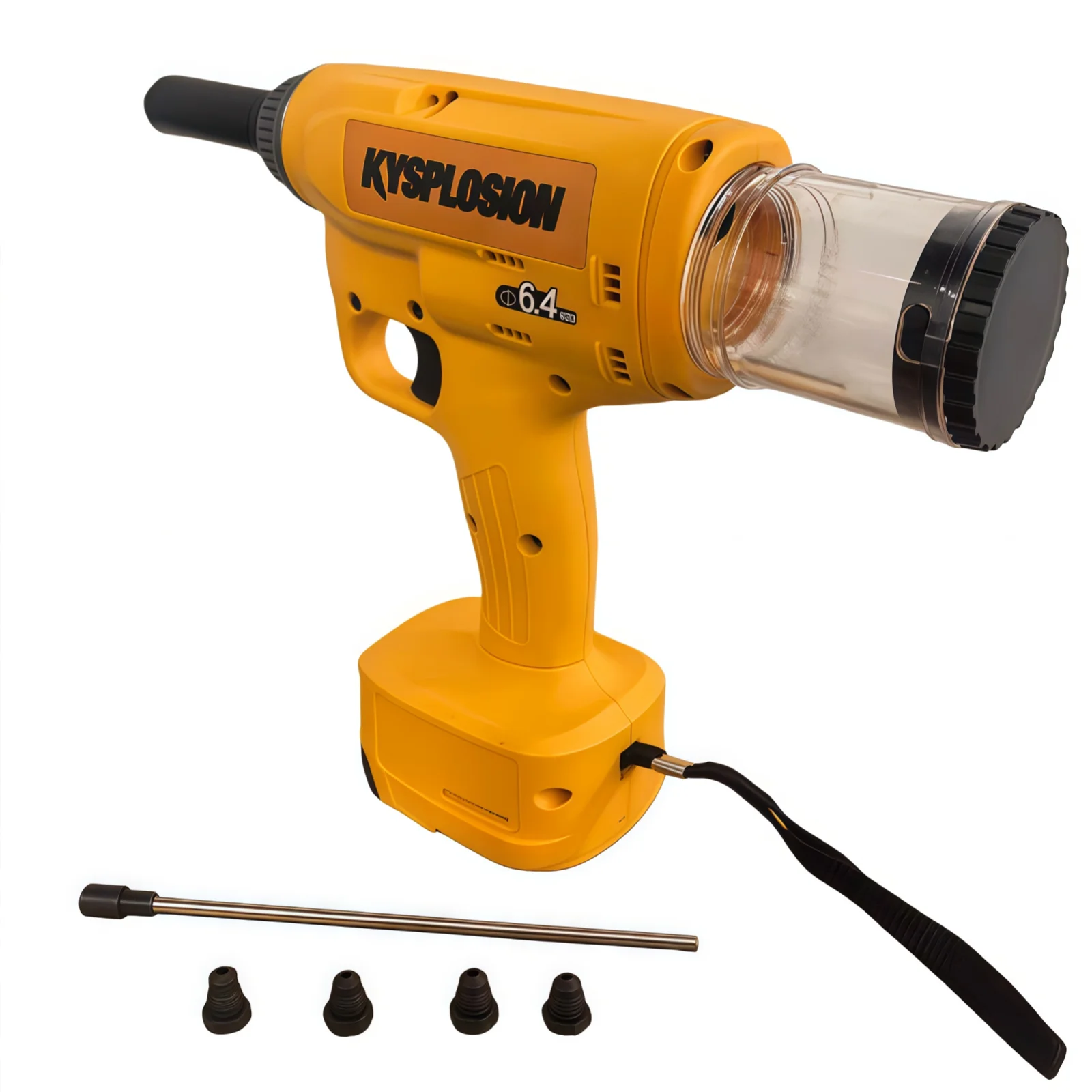 For DeWALT 20V Battery-Powered Brushless Rivet Gun - 20KN High Pull Force, 30mm Stroke Industrial Cordless Electric Tool