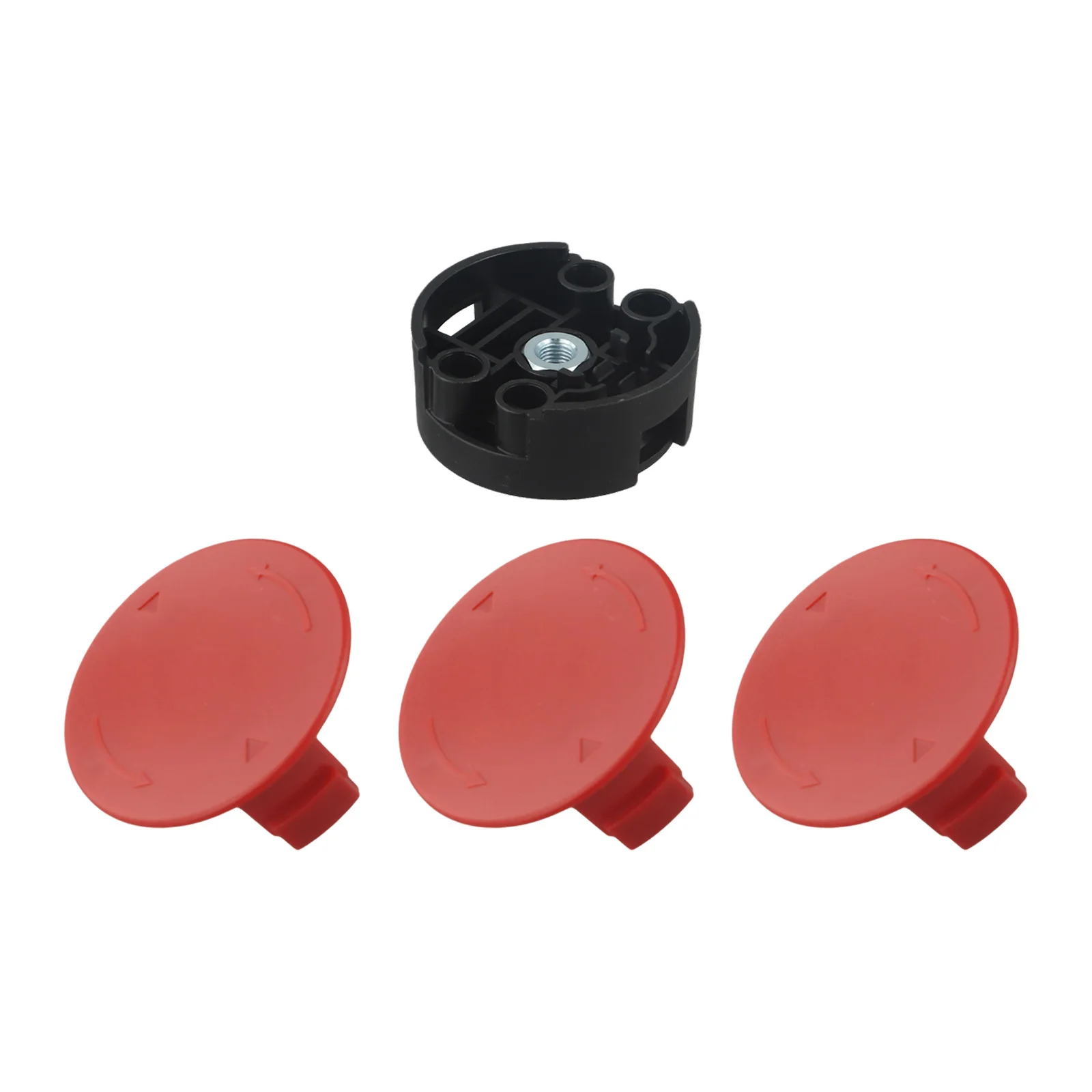

Red Lid Lawn Mower Accessories Garden Maintenance Convenient Installation Daily Use Easy To Use High-quality Plastic