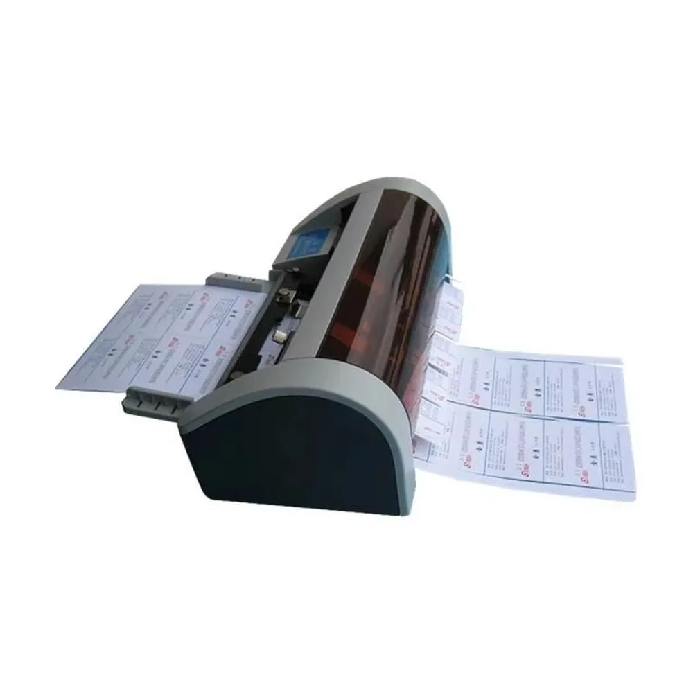 Semi Auto Electric Business Card Cutter Automatic Name Card Cutting Machine for Office
