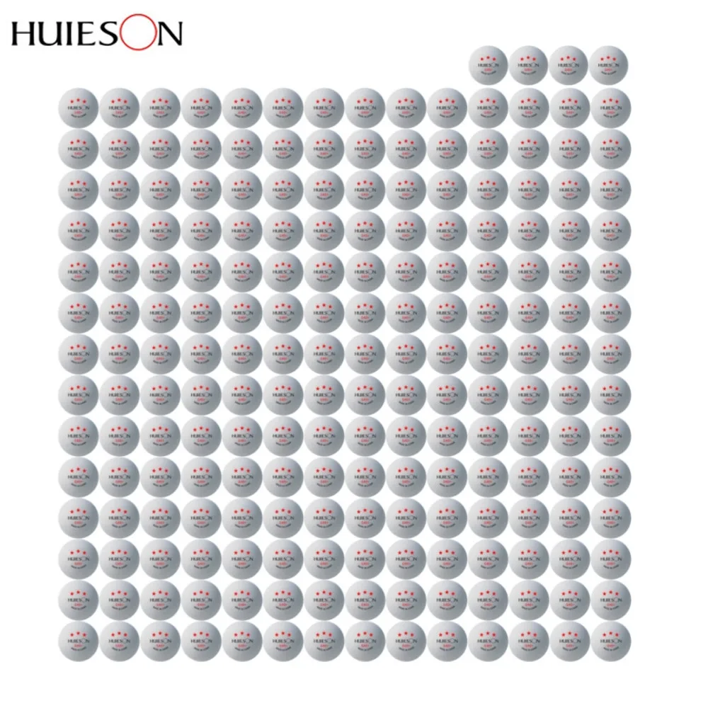 50/100/200 PCS/Carton Huieson G40+ Ping Pong Balls ABS Plastic Table Tennis Ball for Professional Club Training