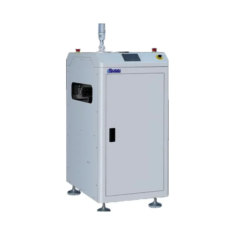 for Fully automatic 90 degree angle SMT processor for single and dual track new condition electronics core PLC components