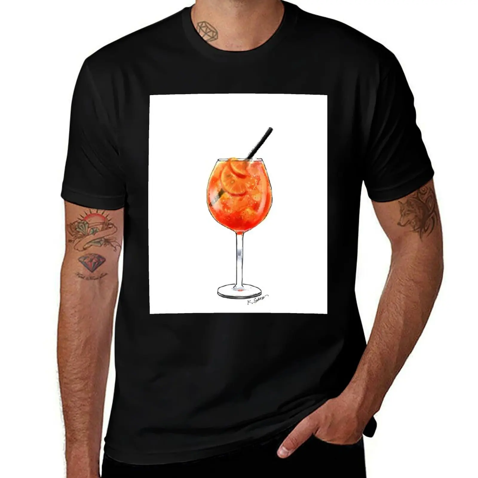 Spritz! T-Shirt mens graphic t shirts man t shirts high quality luxury brand t shirt for man T-shirt
