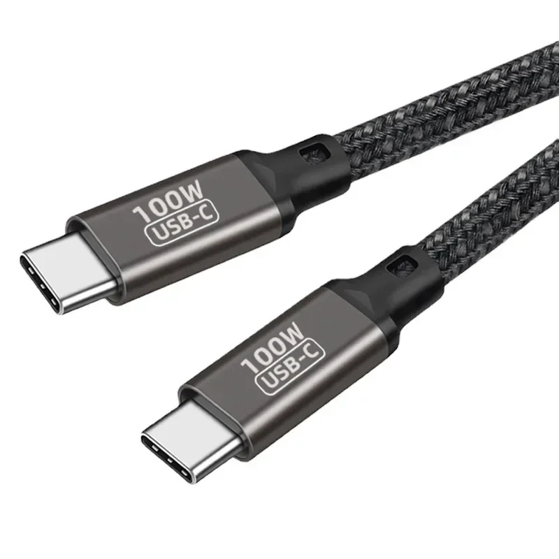 PD3.0 USB C Data Cable USB-C 100W 240W Cable Type C Charger Fast Charging For MacBook Pro USB Type C PD 100W E-Marker/Chip Cable