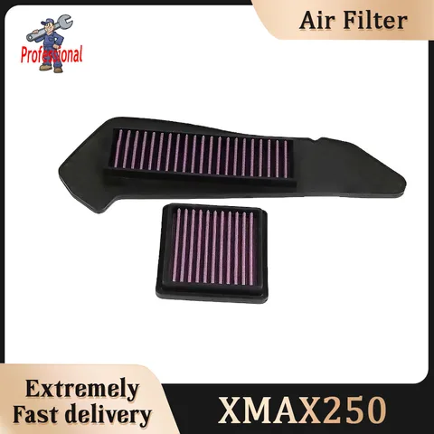 XMAX 250 очиститель воздушного фильтра мотоцикла Airfilter 2020 2019 2018 2017 для YAMAHA XMAX X MAX 300 250 2021 XMAX 300