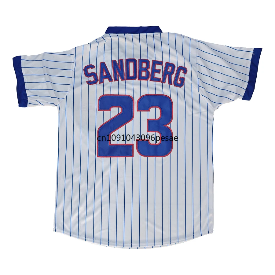 Ryne Sandberg Jersey 23 American Chicago Retro Baseball Jerseys 17 Mark Grace Jersey All Stitched Us Mens M-XXXL