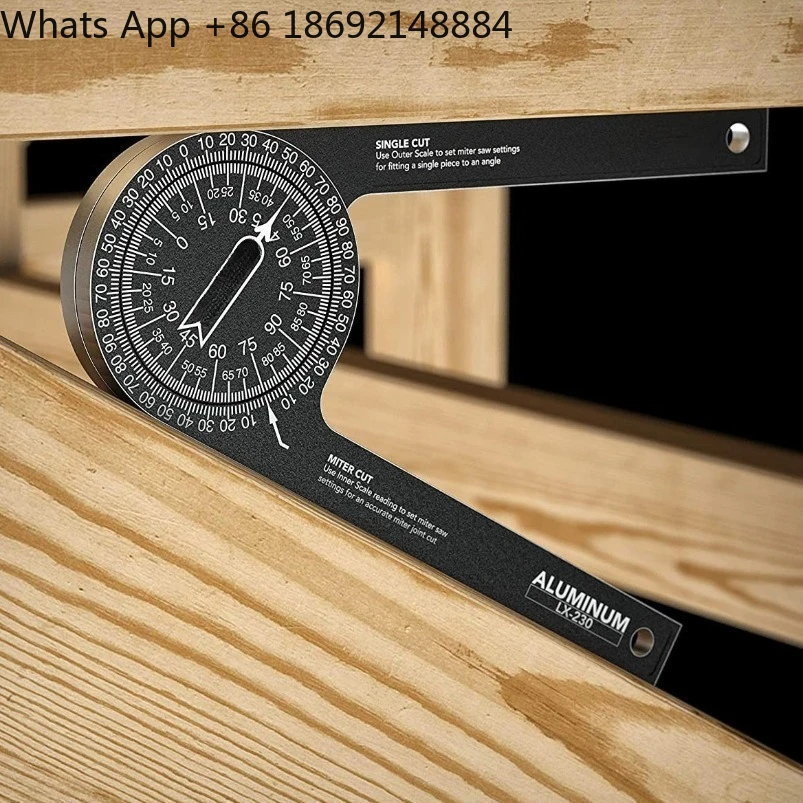 

Горизонтальный угломер для деревообработки, 360-градусный угломер для пильного стола