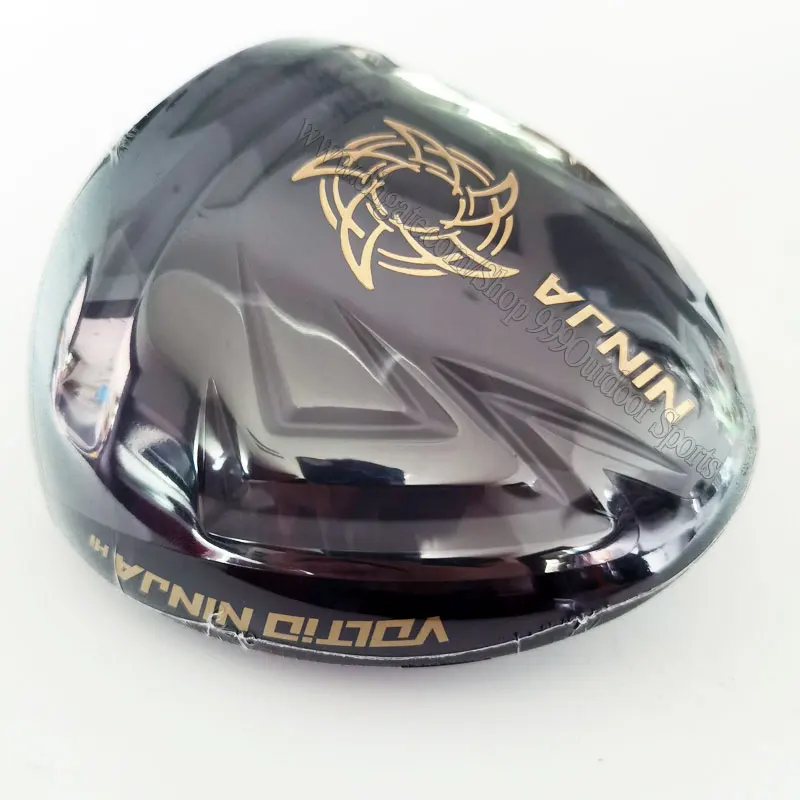NINJA-Golden Wood Golf Clubs for Men Hi-COR Driver Right Handed Selectable Wood Driver Heads or Shaft 9.5 or 10.5 Loft