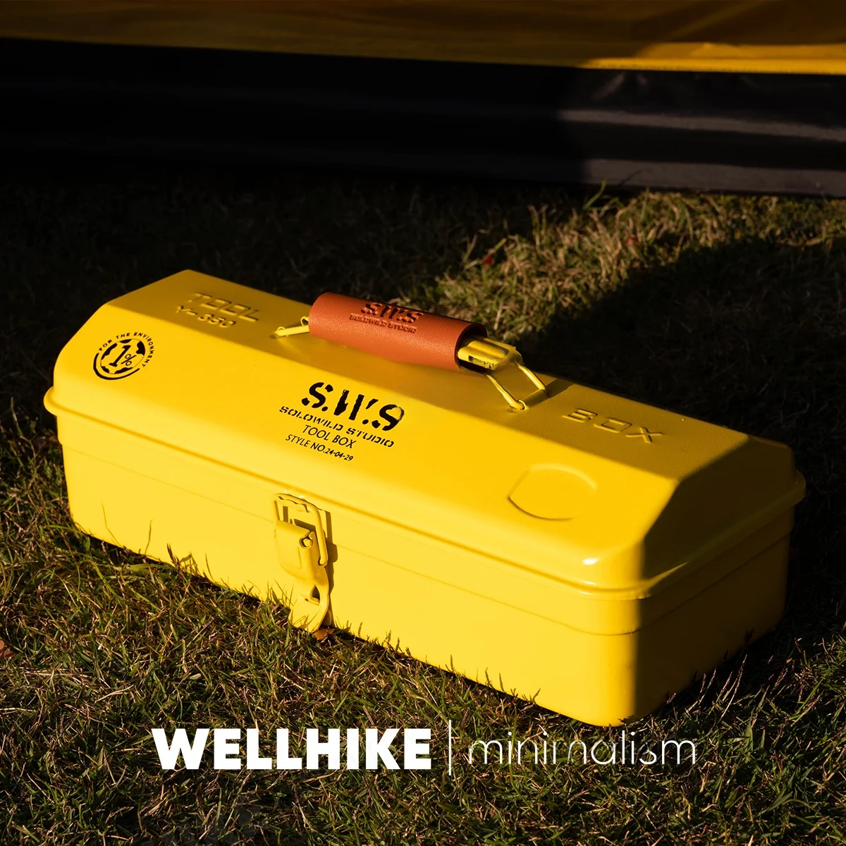 

Outdoor Metal Tool Box Set WELLHIKE SWS Cam Water Boiling und Nail Storage Box Vintage Sle Handheld Universal Storage