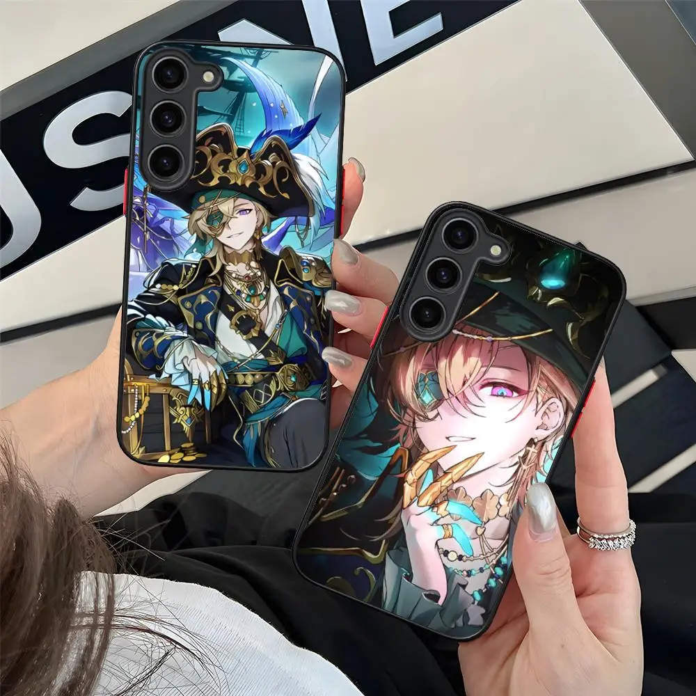 Чехол для телефона Honkai Star Rail Aventurine для Samsung Galaxy S25 S24 S23 S22 S21 Plus FE, ультрацветный силиконовый защитный чехол Pretty