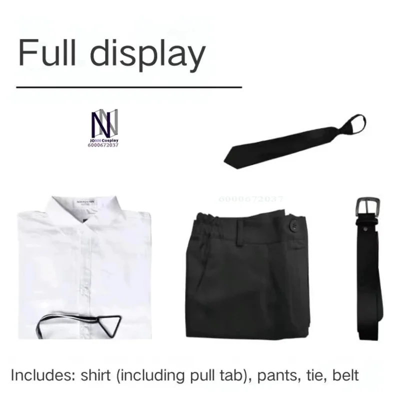 Chainsaw Man Denji Cosplay Set Men - Wig, Public Safety & SAFHunter Outfits, Ideal for Halloween mb.3