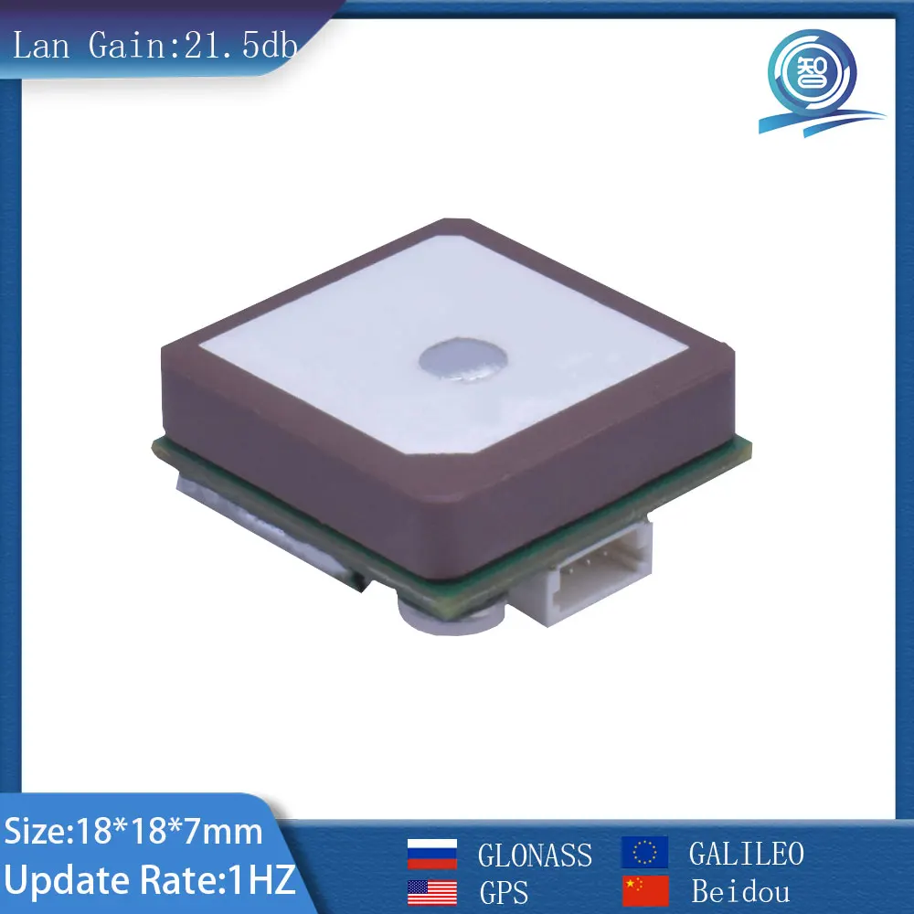 

Small GNSS GPS High-Precision Module Carrying Tracking Integrated GPS Antenna GPS Module Applied In Industry Sgriculture And UAV