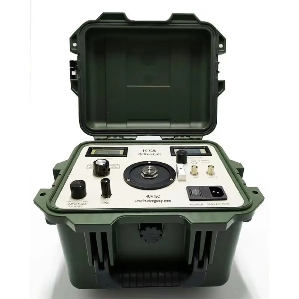 At Any Frequency From 1 to 1280 Hz Can Be Defined Portable Vibration Calibrators Portable Shaker Vibration Calibrator
