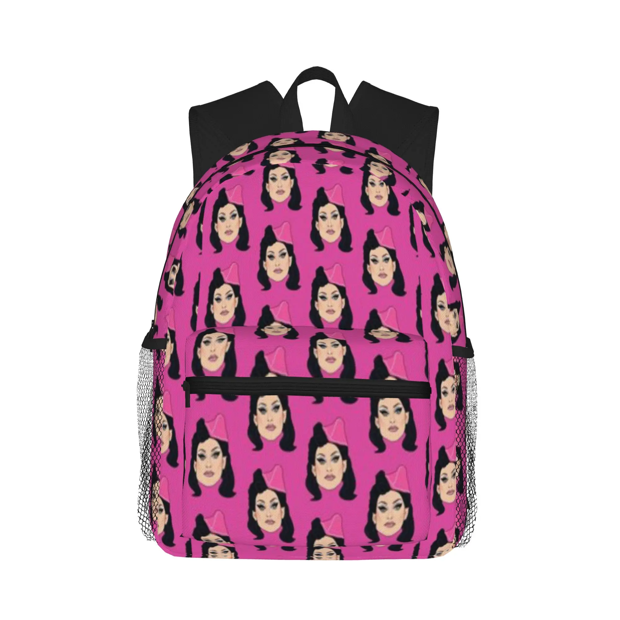 

Jan Face Crack Casual Backpack for Students and Adults Female bags
