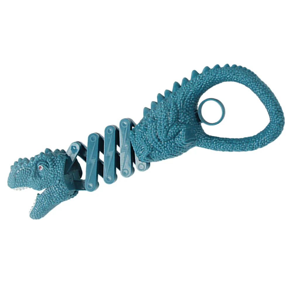 Dinosaur Telescopic Clip Kids Retractable Tricky Stress Reliever for Children Pvc Catapult Elastic