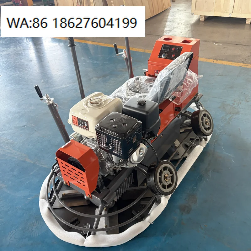 

80 Type Ride On Power Trowel Long Service Life Engine Bearing Concrete Floor Finishing Equipment