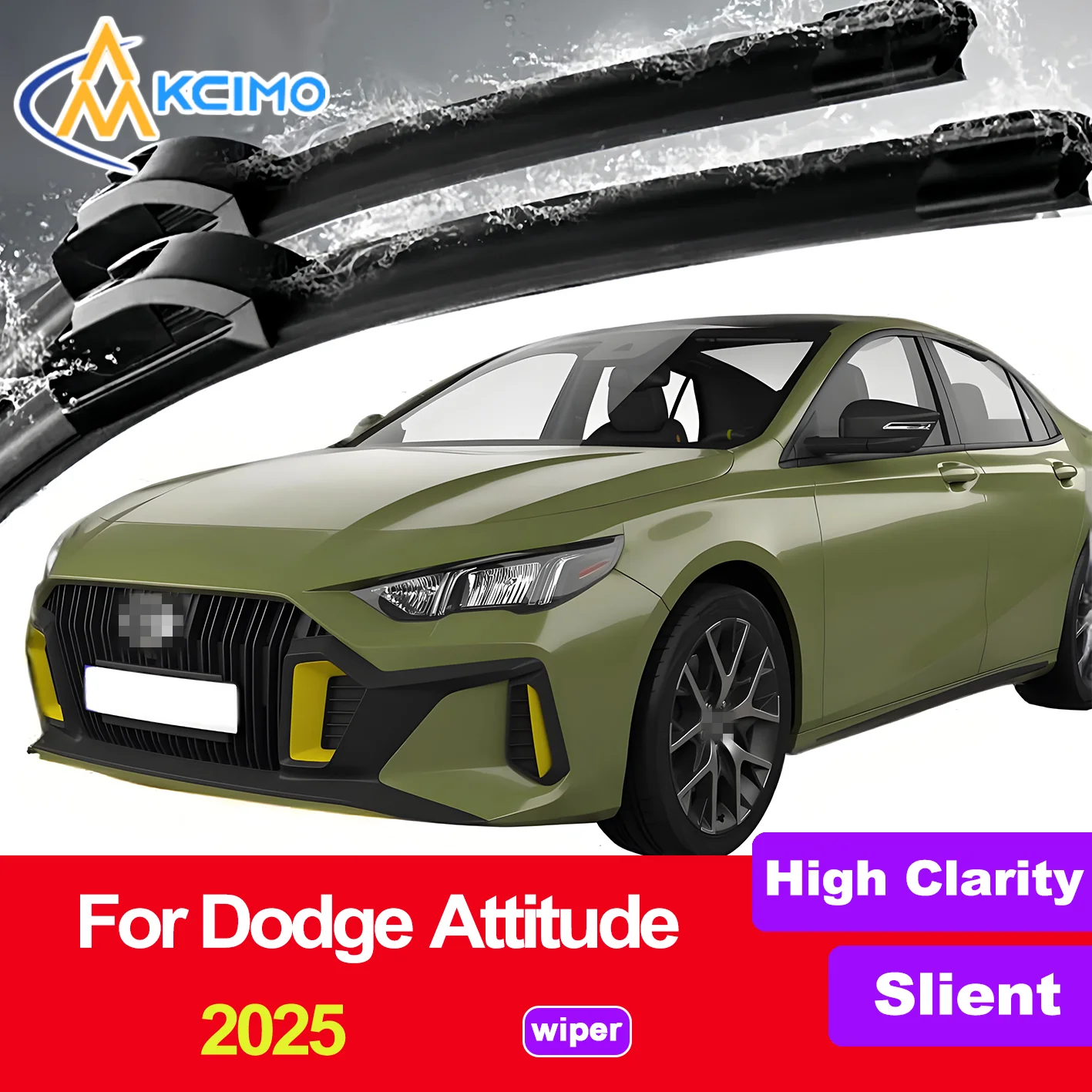 2 шт. HD автомобильные дворники для Dodge Attitude 2025 Trumpchi Empow передние автомобильные дворники аксессуары для лезвий 2025 год