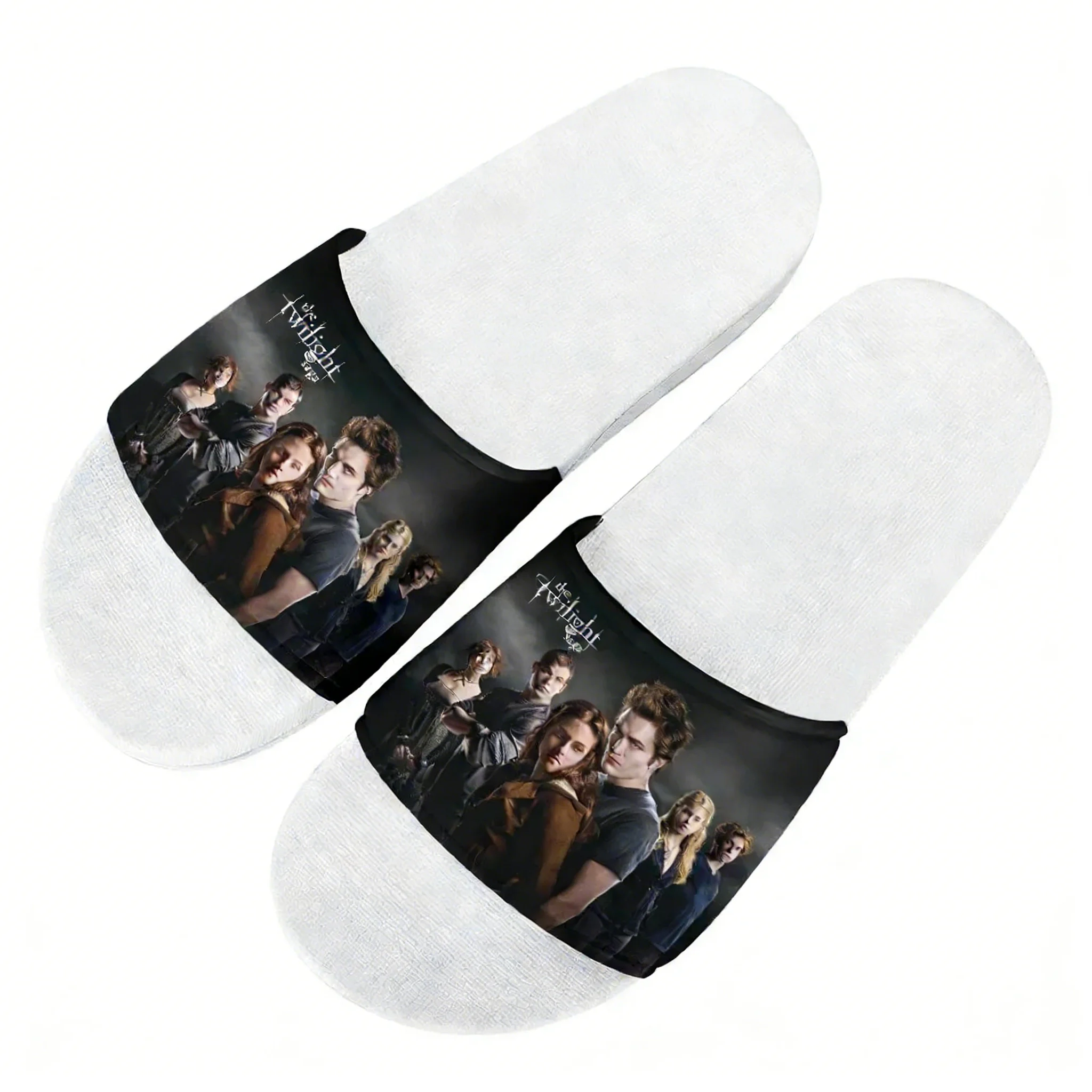 

The Twilight Saga Sandals Home Slippers Water Shoes Men Women Teenagers Bathroom Beach Swimming Pool Custom Made Summer Slipperc