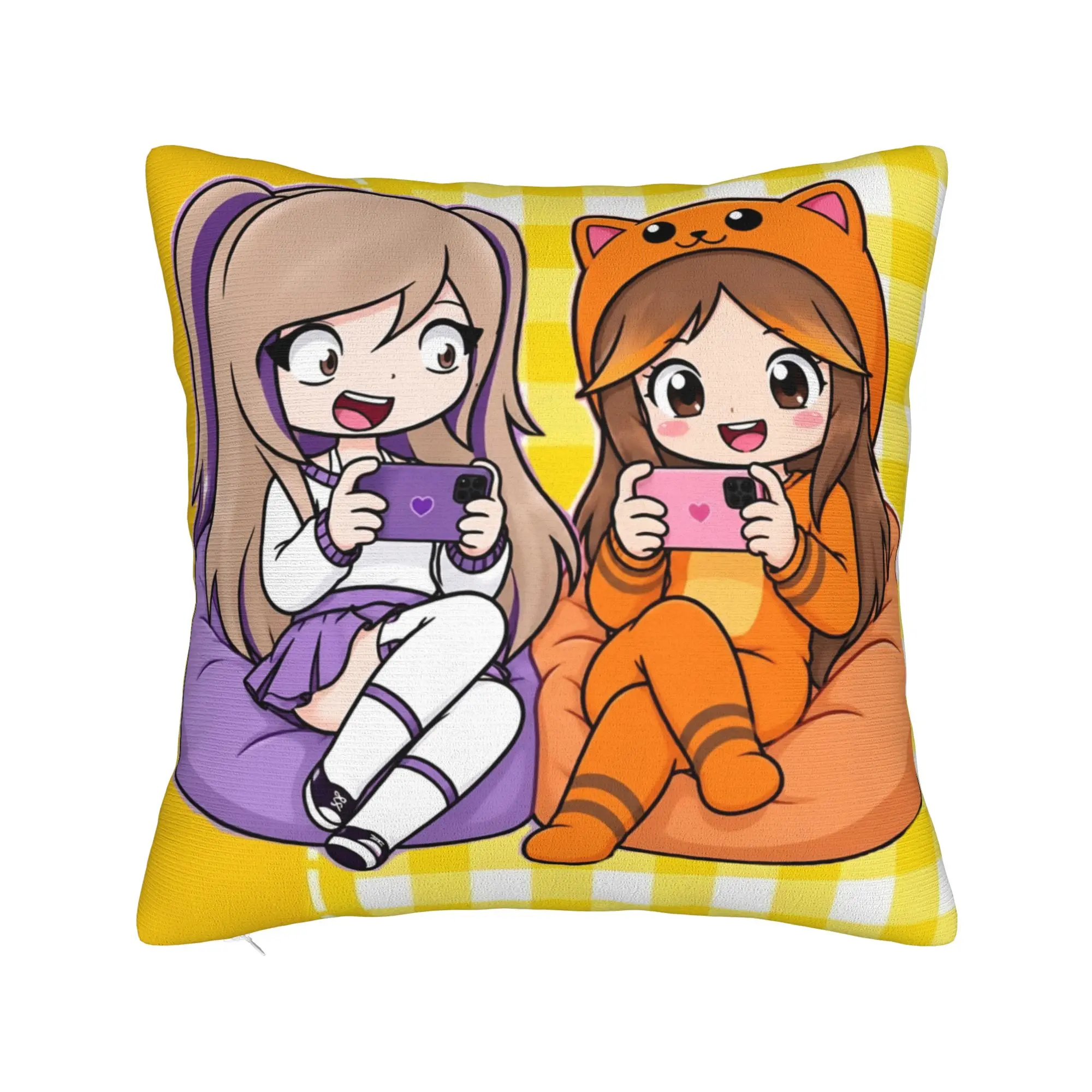Relax Dense Real Mix Collage Lyna Vallejos  Pillow Cover  Kawaii Pillow Case For Living Room Chair Comfy Pillowcases Gift Idea