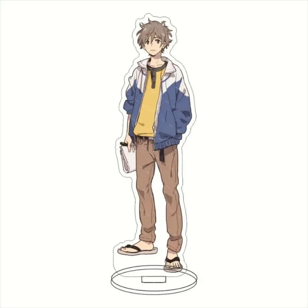 Anime BL Han Stranger by the Shore Acrylic Stand Cosplay Hashimoto Shun Chibana Mio Fashion Modle Plate Desk Decor Fan Gift