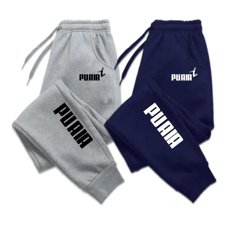 

Men's Fashion Casual Sports Pants Spring And Autumn Outdoor Sports Running Pants Multi-color Print Trend Nine-point Pants