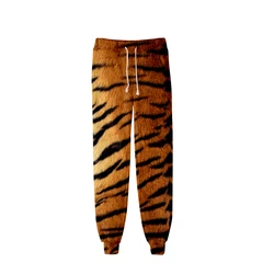 Pantalones de chándal de tigre Animal para hombre, ropa de calle 3D con estampado, sudaderas con capucha para Jogging al aire libre, pantalones casuales, Camuflaje Y2k, nuevo