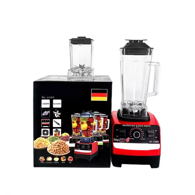 

High Quality 2 in 1 Electric Portable Large Commercial Blender High Performance Smoothies Blender 2L Blenders and Juicers