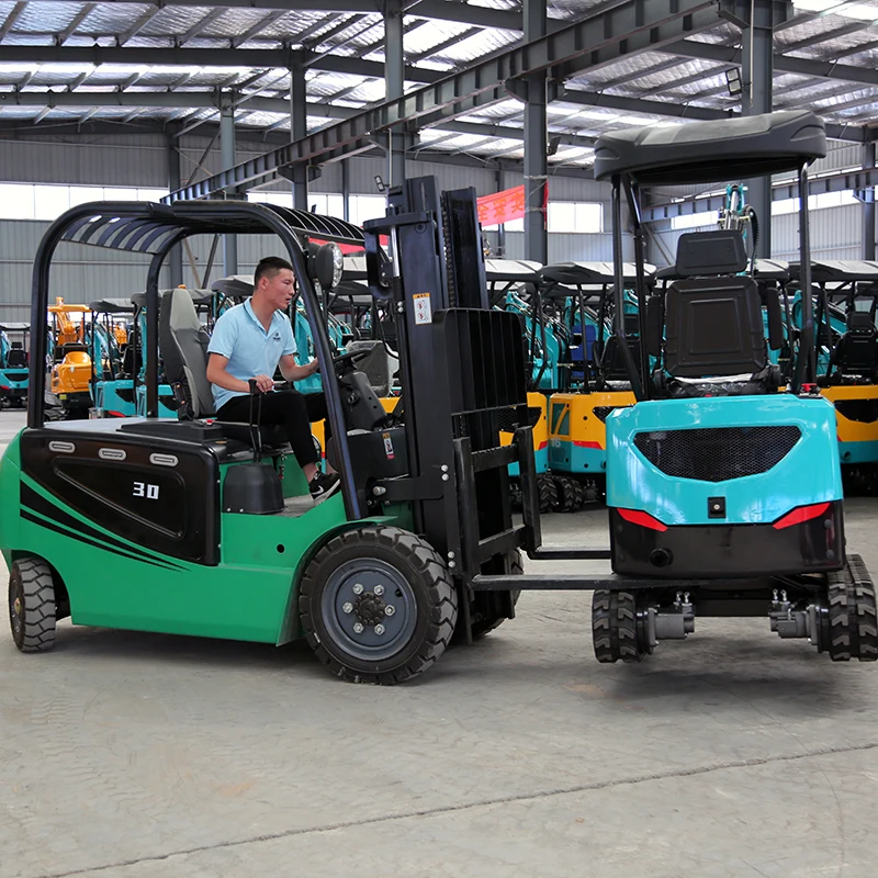 4 Wheel Battery Forklift Truck 2.5 Ton 1.5 Ton 2 Ton 3 Ton 4.5 Ton Montacargas Electric Forklift with Non-marking Tires