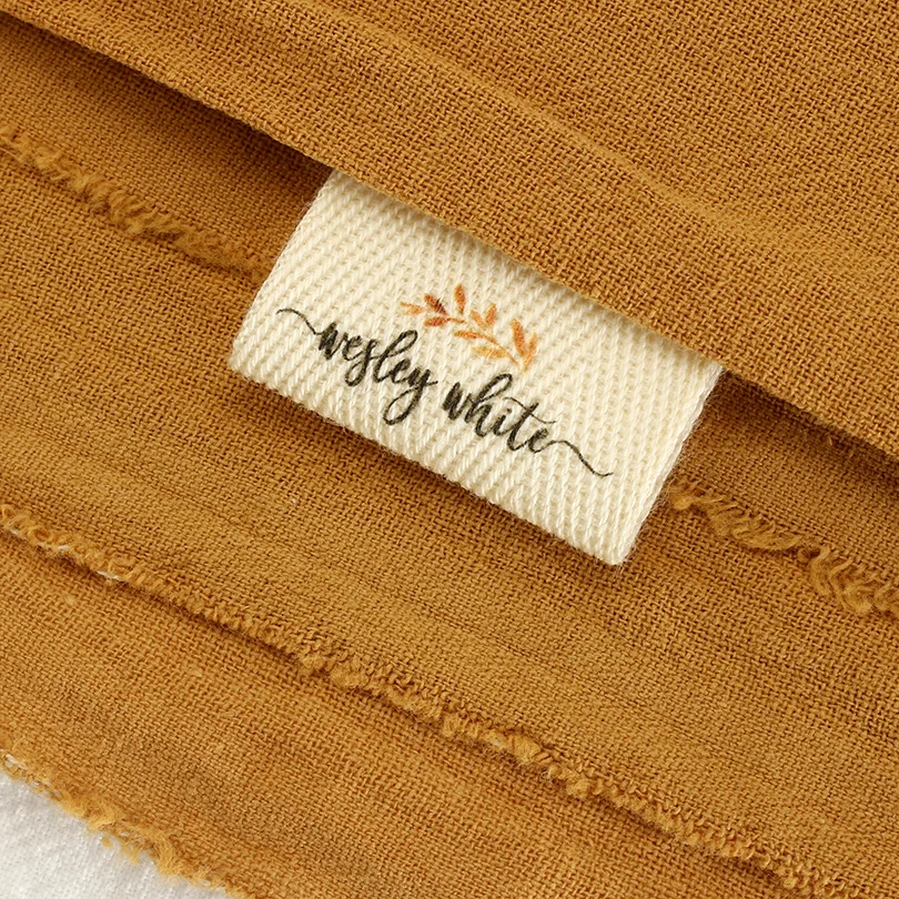 Custom Twill Labels for Clothes, Brand Tags,Folding Labels,Free Shipping, Sewing Accessories,30x50mm, Xw5595