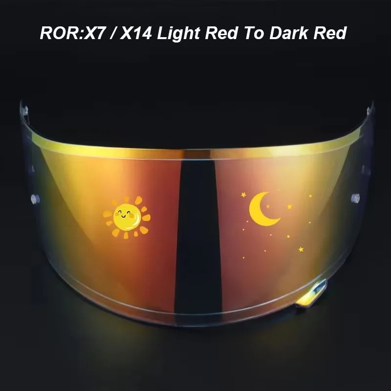 Photochromic Autochromic Lenses Visor Helmet Shield for SHOEI Glamster Z7 X14 Z8 X15 RARI RX7X PISTA K1 K3V K5 K5S Motorcycle