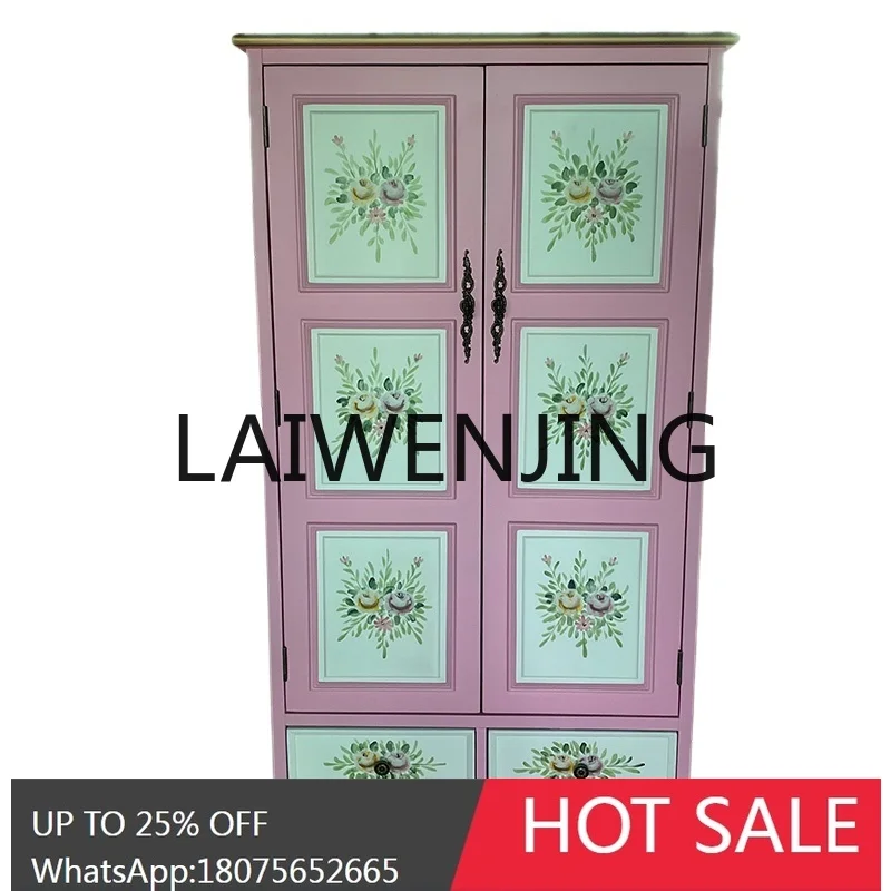 Yff Children's Double-Door Closet Locker Storage Cabinet Complete Cabinet