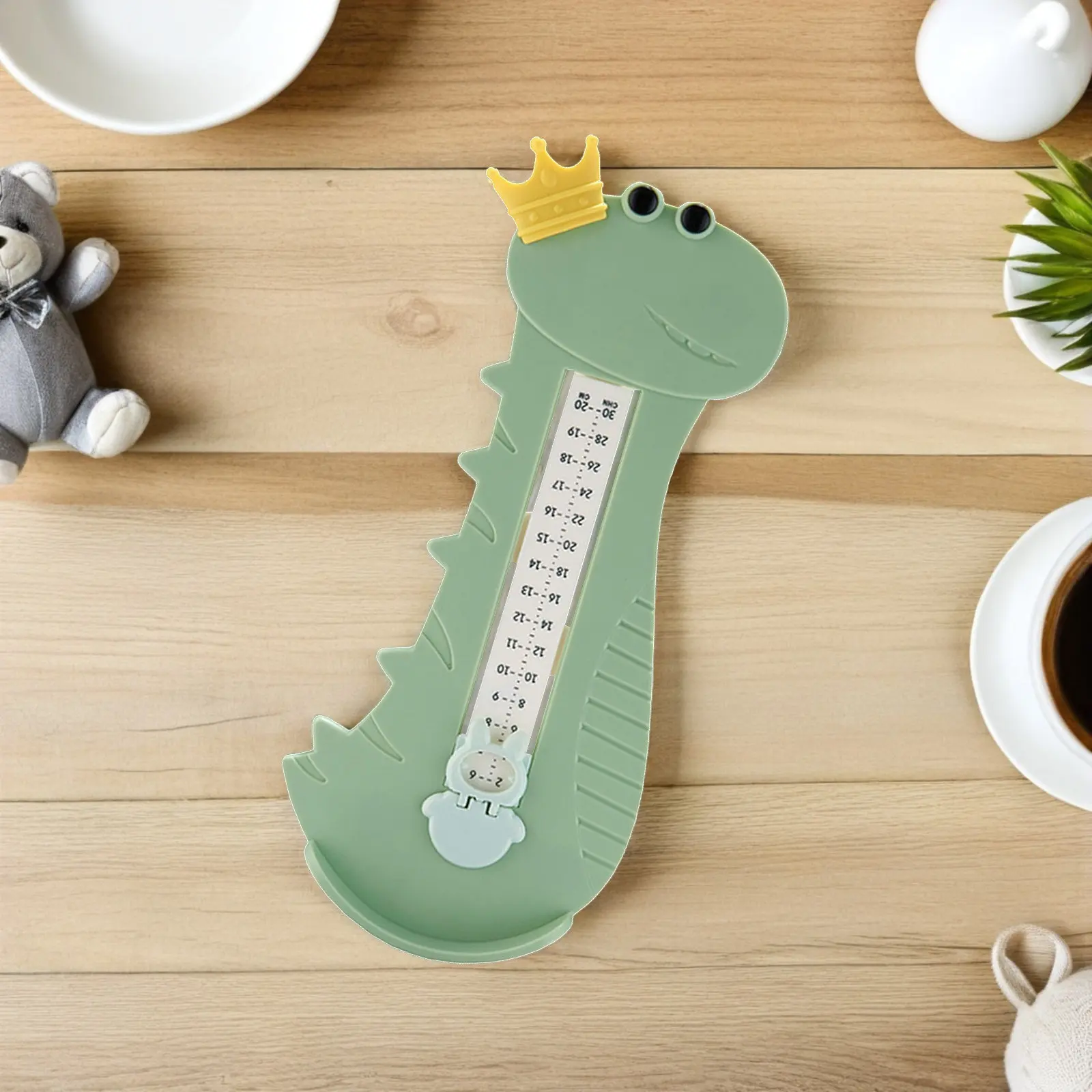 Foot Measurement Ruler Universal Shoe Size Gauge Cartoon Measuring Device for Accurate Feet Length Tracking
