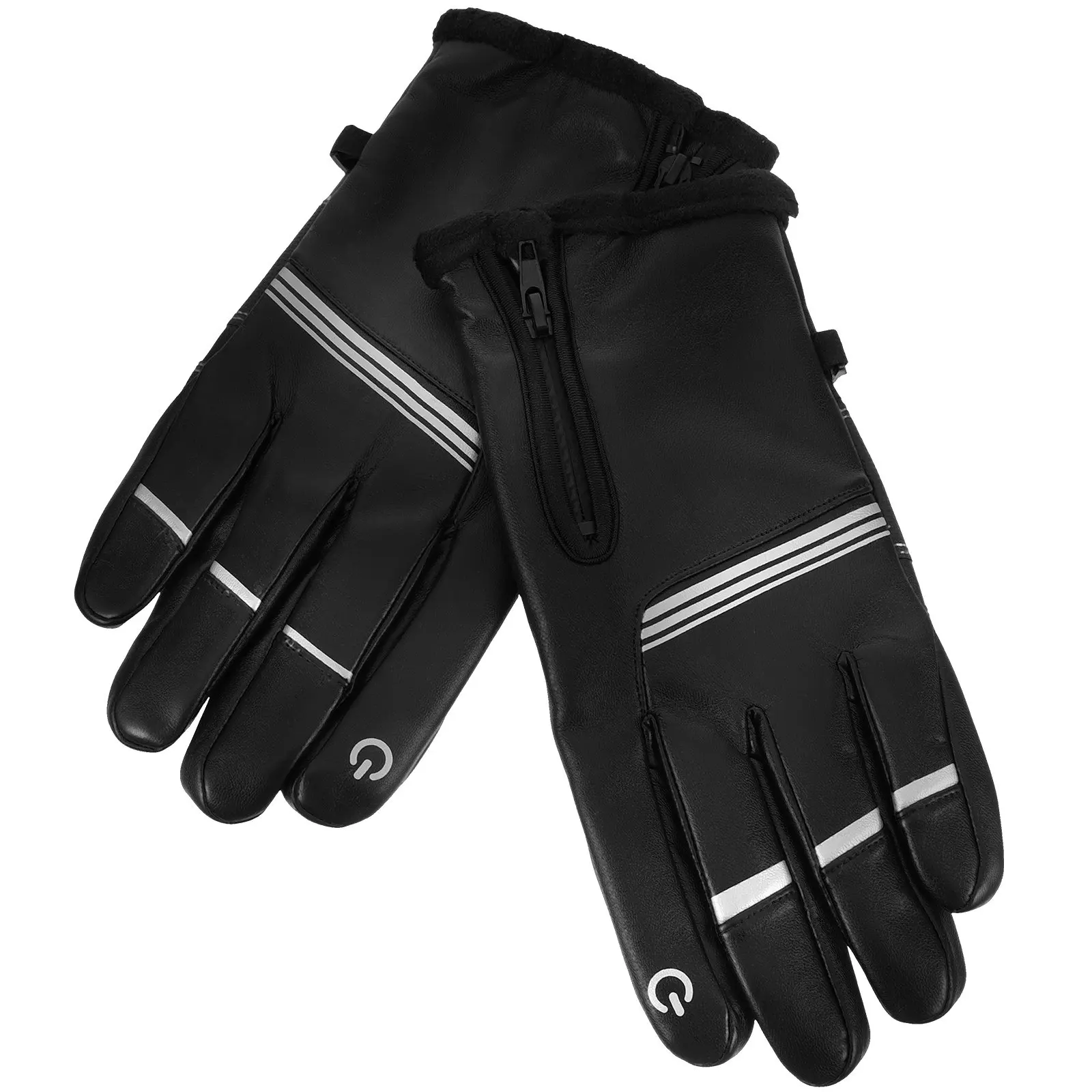 

1Pair Windproof Warm Cycling Gloves for Men Women Breathable Ergonomic Fitness Riding Outdoor Sports Touch Screen Compatible